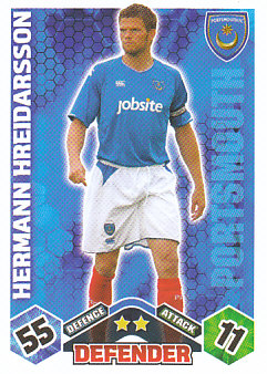 Hermann Hreidarsson Portsmouth 2009/10 Topps Match Attax #238